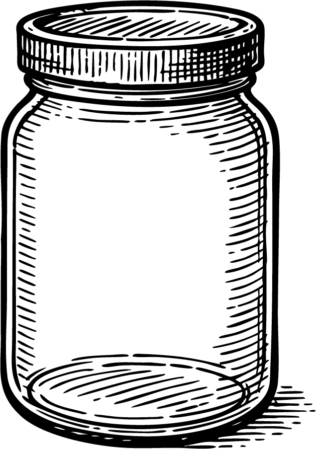 Honiggläser und Zubehör